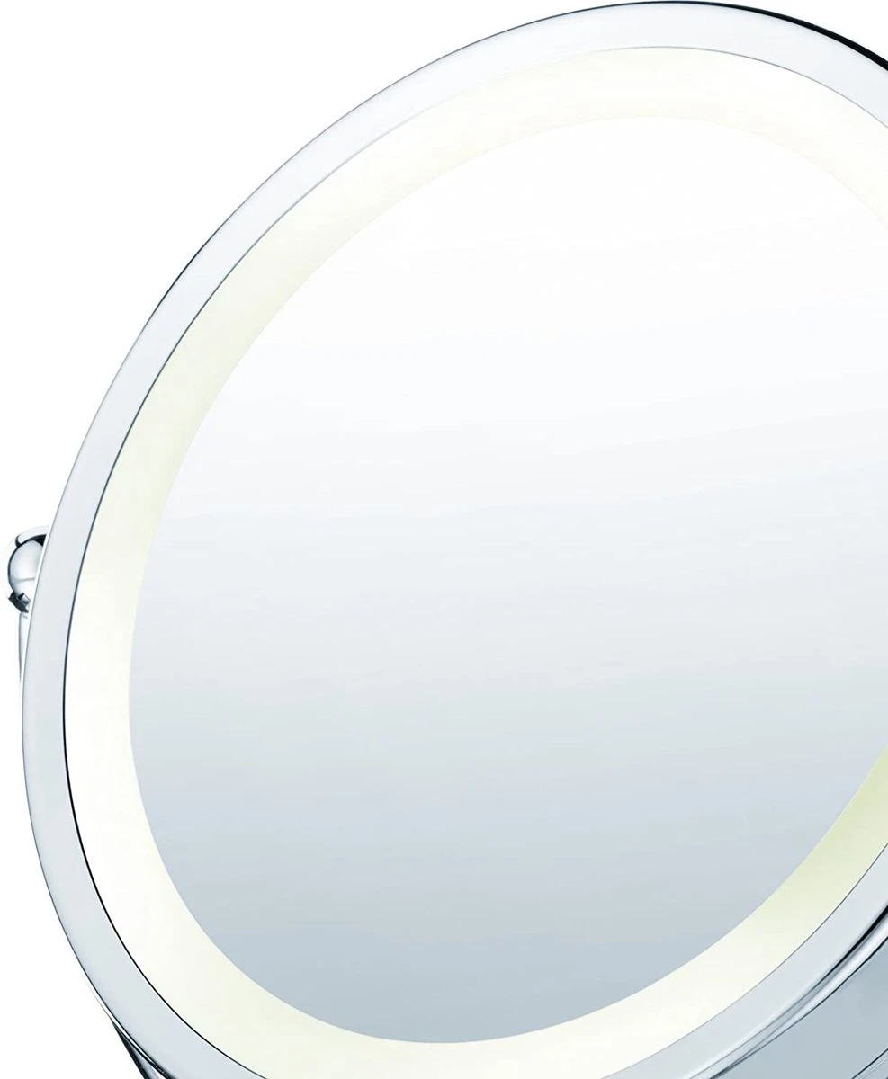 Beurer BS59 Spiegel Met Ringverlichting - Make-upspiegel Met Muurmontage - Ø11cm 17 Beurer BS59 Spiegel Met Ringverlichting - Make-upspiegel Met Muurmontage - Ø11cm - Afbeelding 15